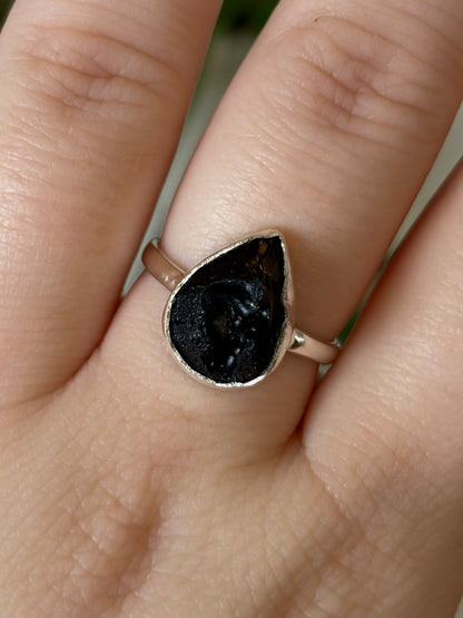 Tektite Ring - Size 8