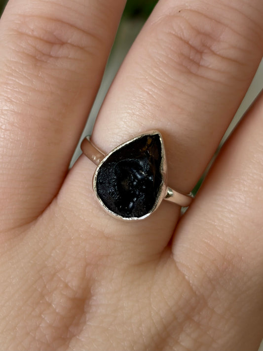 Tektite Ring - Size 8