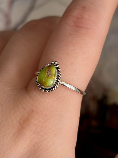 Palomino Turquoise Ring - Size 9