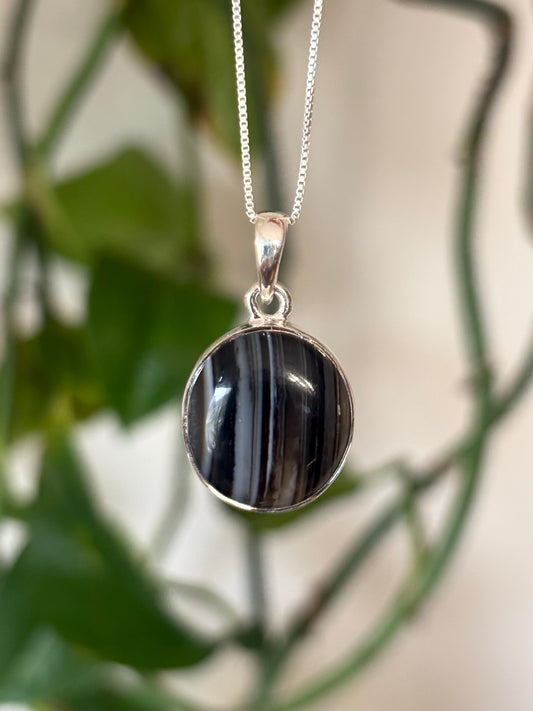 Banded Agate Necklace