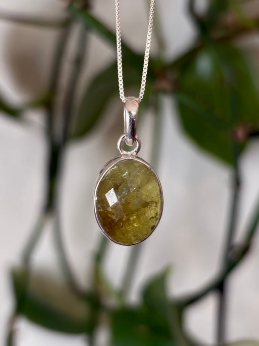 Green Garnet Necklace