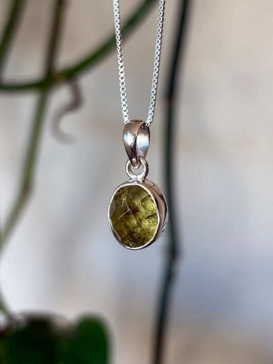 Green Garnet Necklace