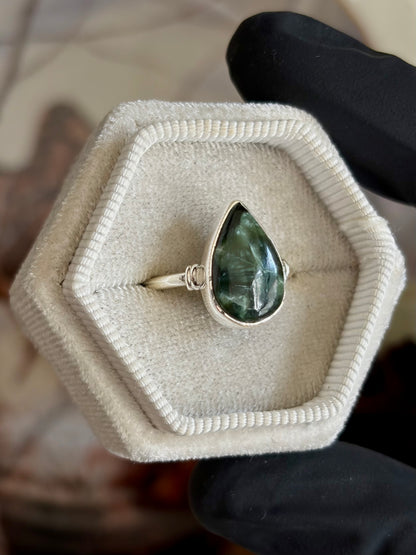 Seraphinite Ring - Size 6