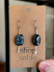 Kyanite Star Earrings