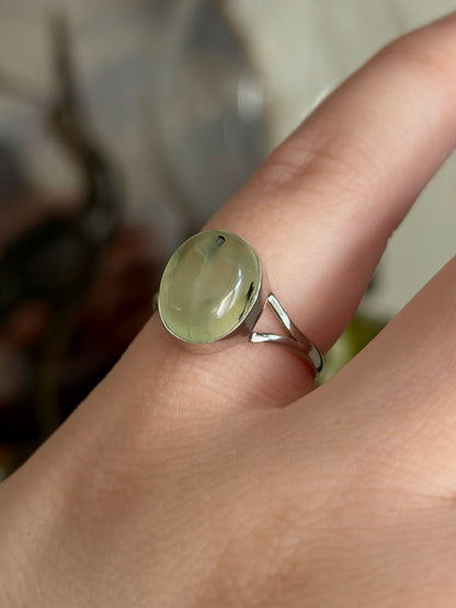 Prehnite Ring - Size 6