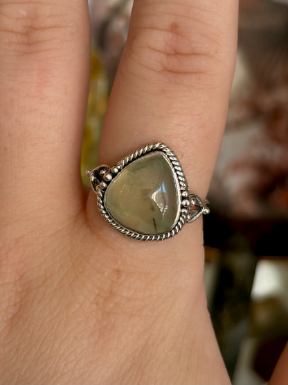 Prehnite Ring - Size 9