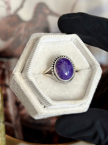 Charoite Ring - Size 7