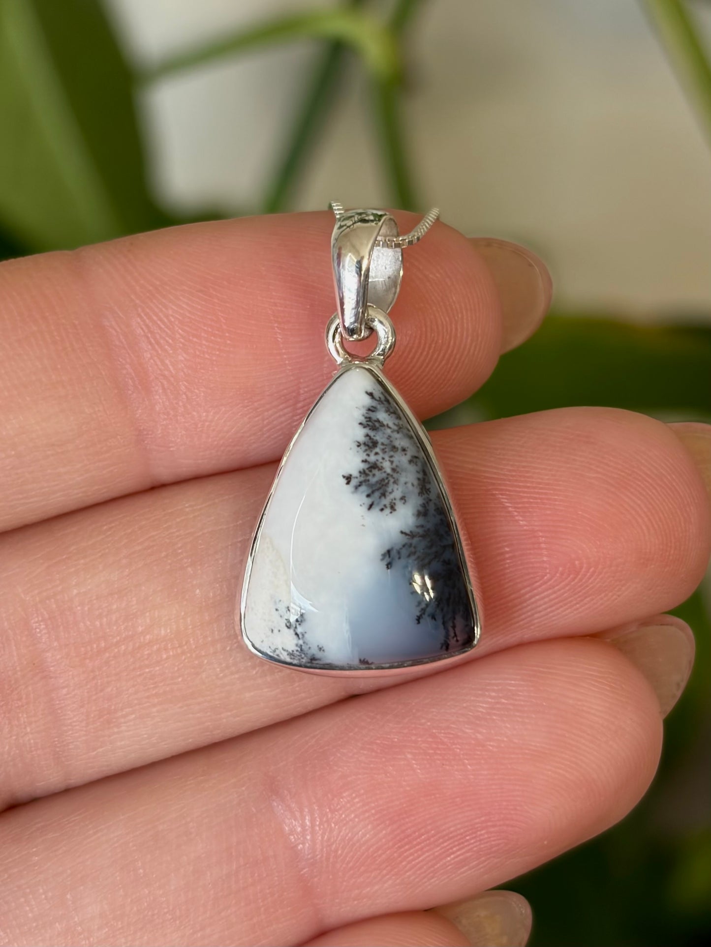 Dendritic Agate Necklace