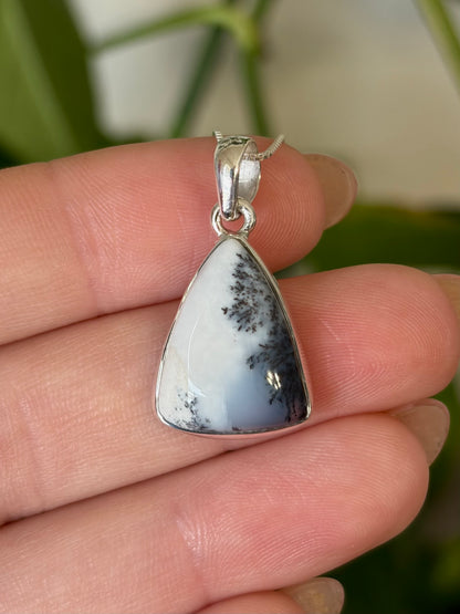 Dendritic Agate Necklace
