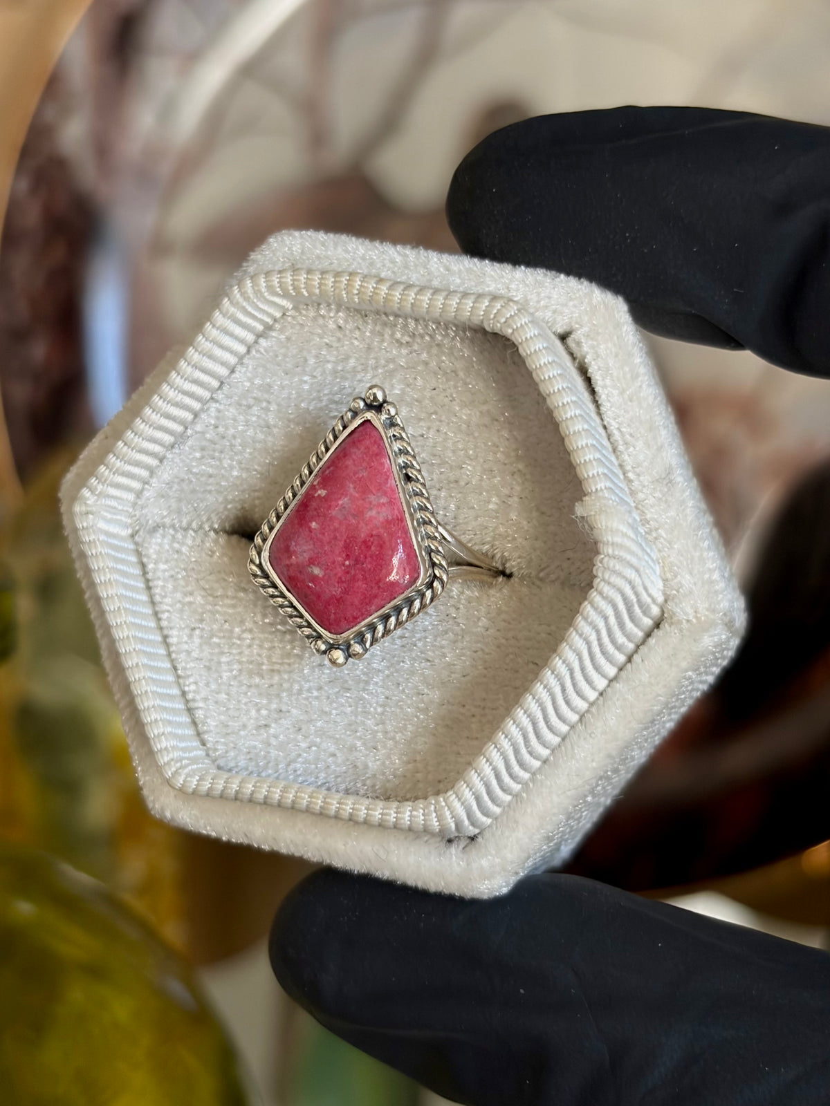 Thulite Ring - Size 6