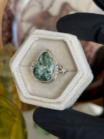 Seraphinite Ring - Size 10
