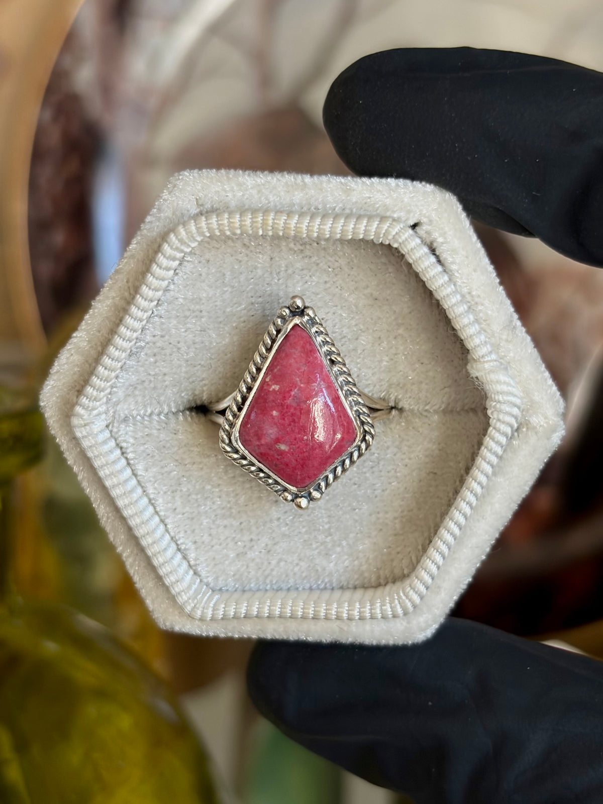 Thulite Ring - Size 6