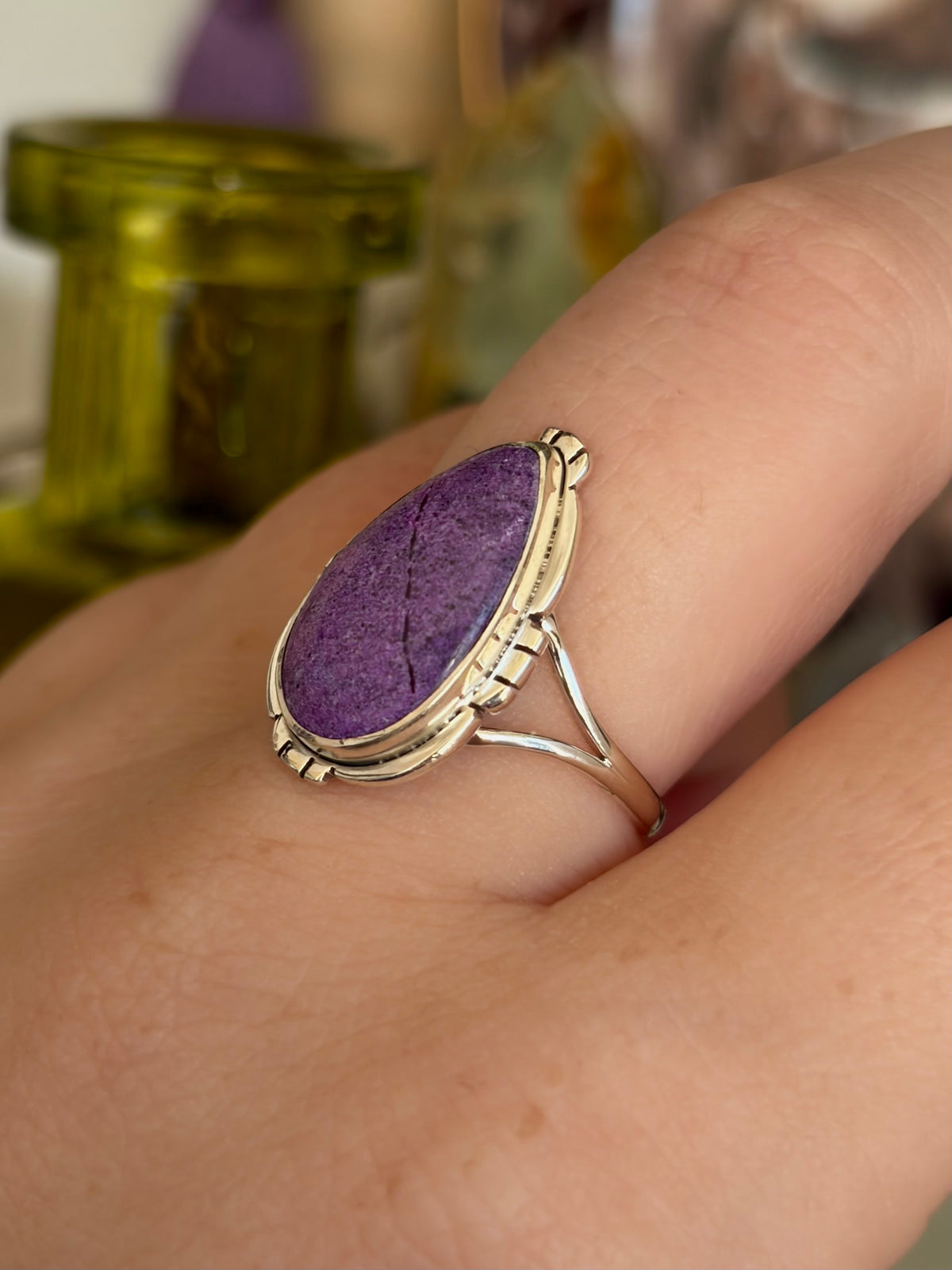 Stichtite Ring - Size 8