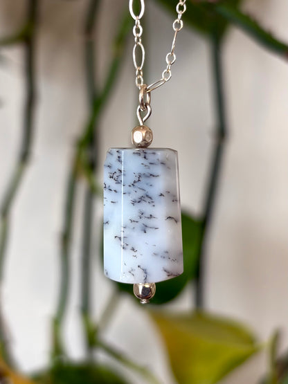 Dendritic Opal Necklace