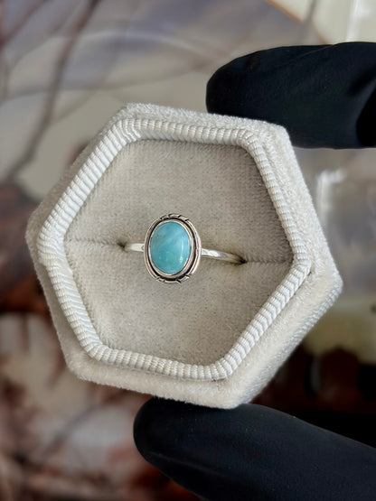 Larimar Ring - Size 7