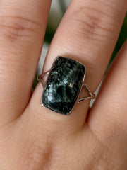 Seraphinite Ring - Size 8