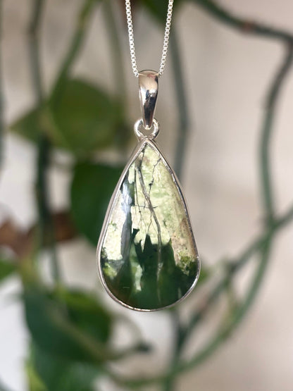 Chrome Chalcedony Necklace