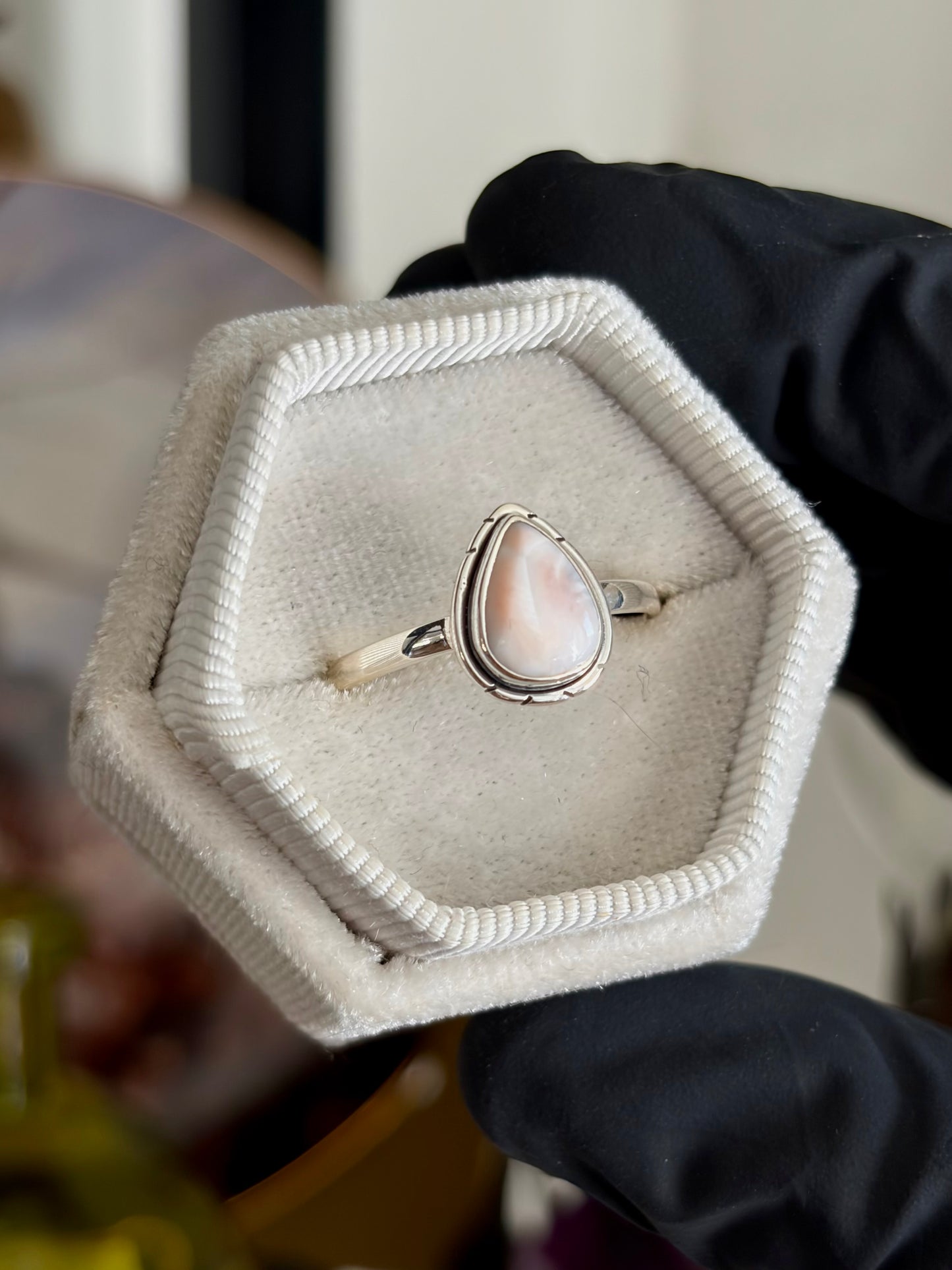 Natrolite Ring - Size 10