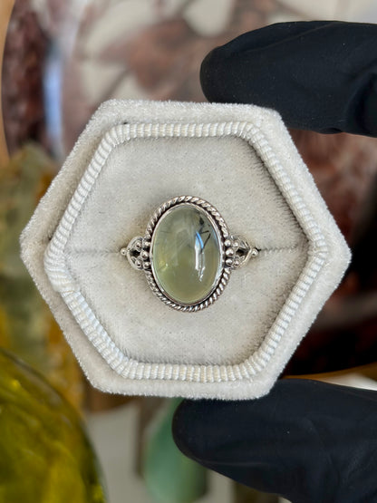 Prehnite Ring - Size 8