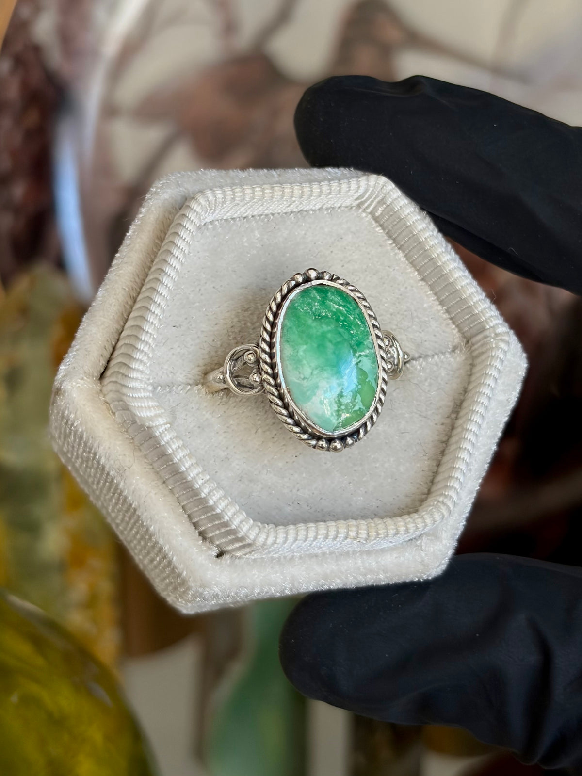 Variscite Ring - Size 10