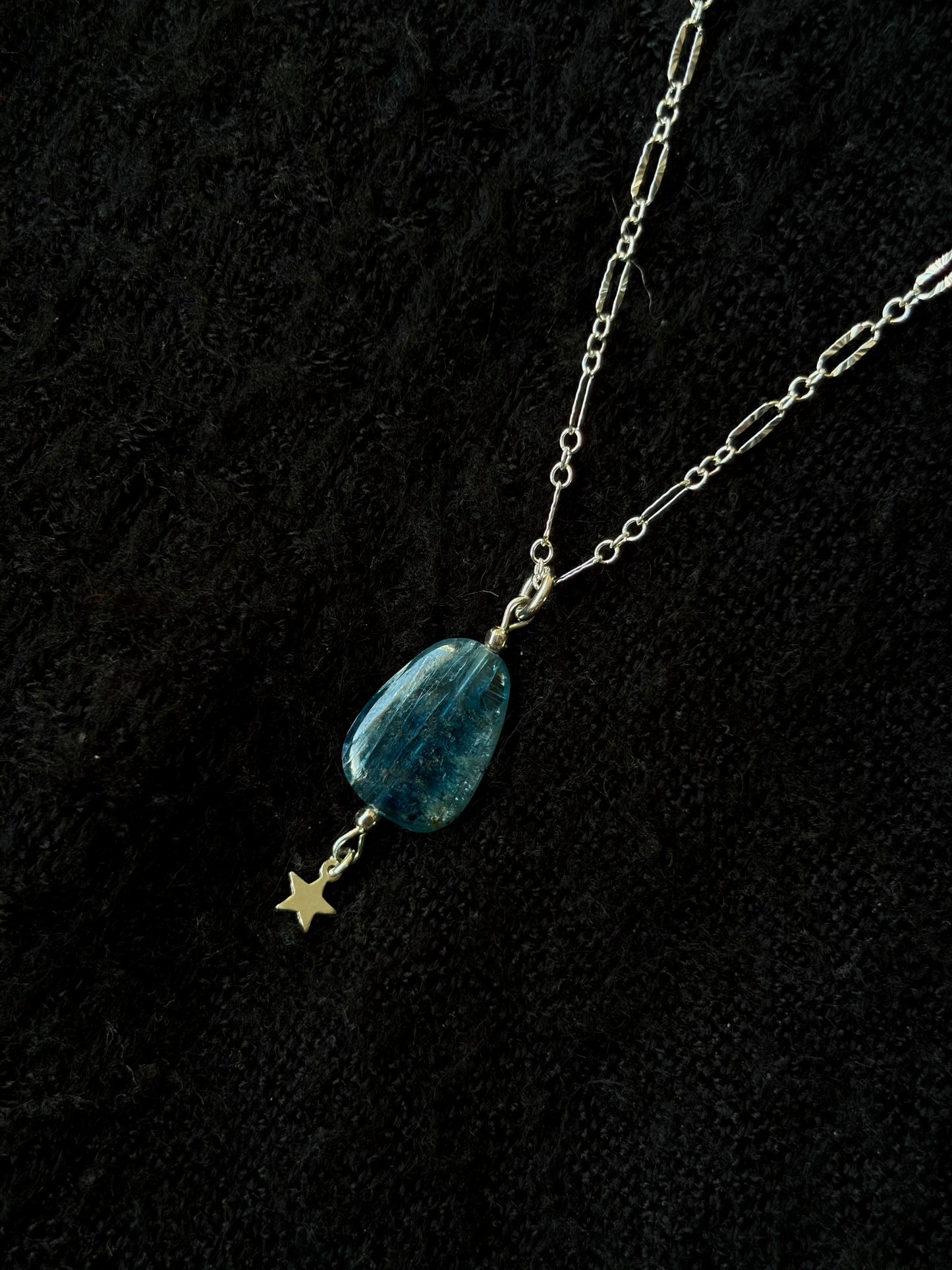 Kyanite Star Necklace