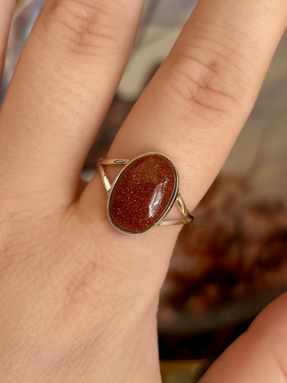 Sand Stone Ring - Size 9