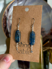 Kyanite Star Earrings