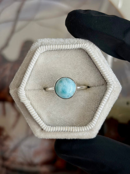 Larimar Ring - Size 6