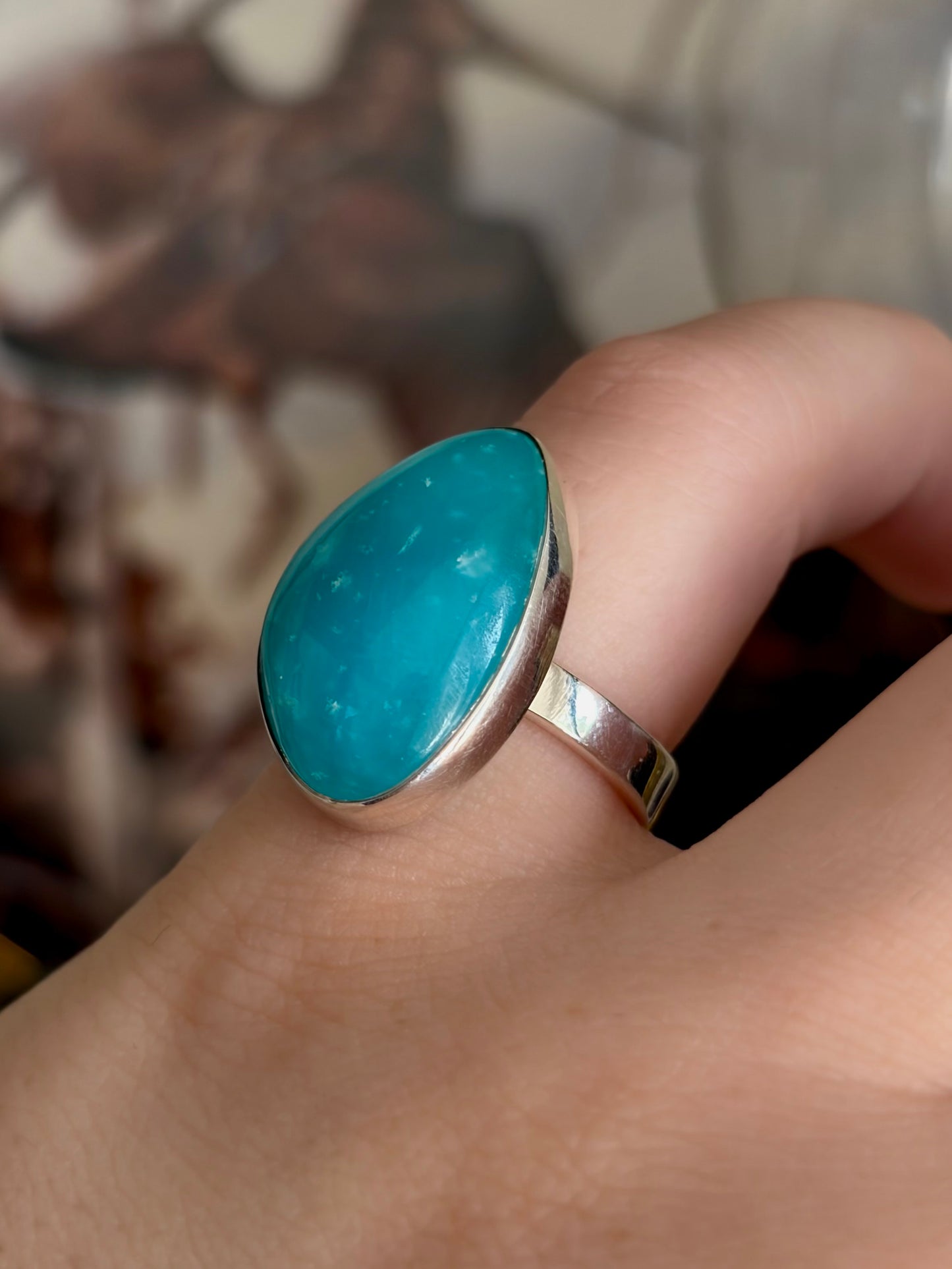 Smithsonite Ring - Size 6