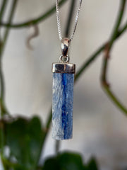 Kyanite Slice Necklace