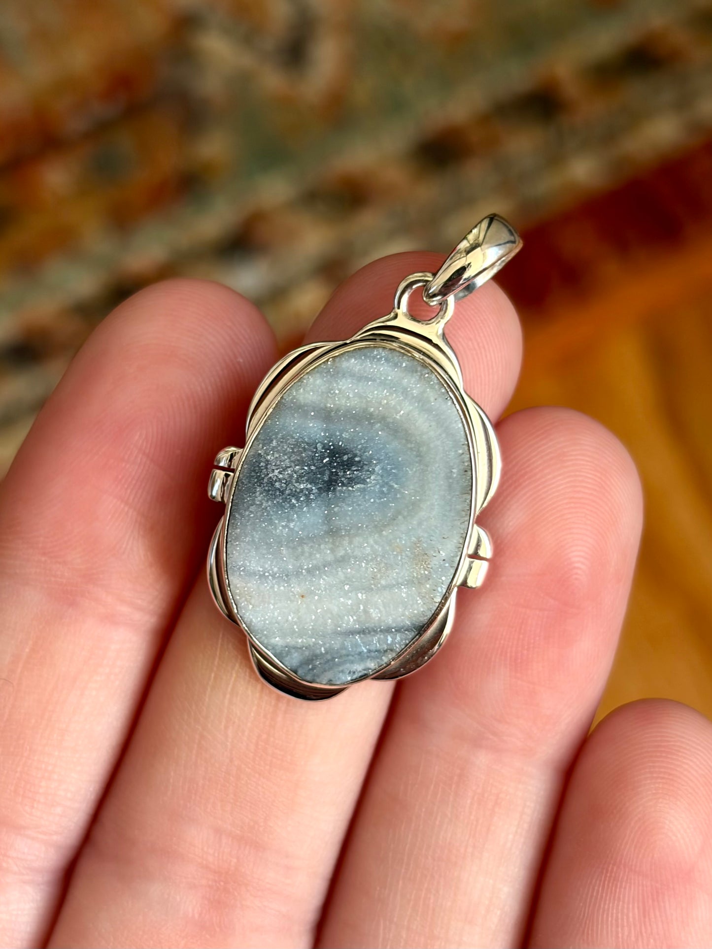 Desert Druzy Necklace