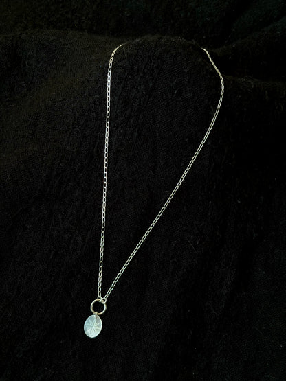 Mother of Pearl Star O-Ring Necklace
