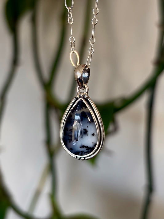 Dendritic Agate Necklace