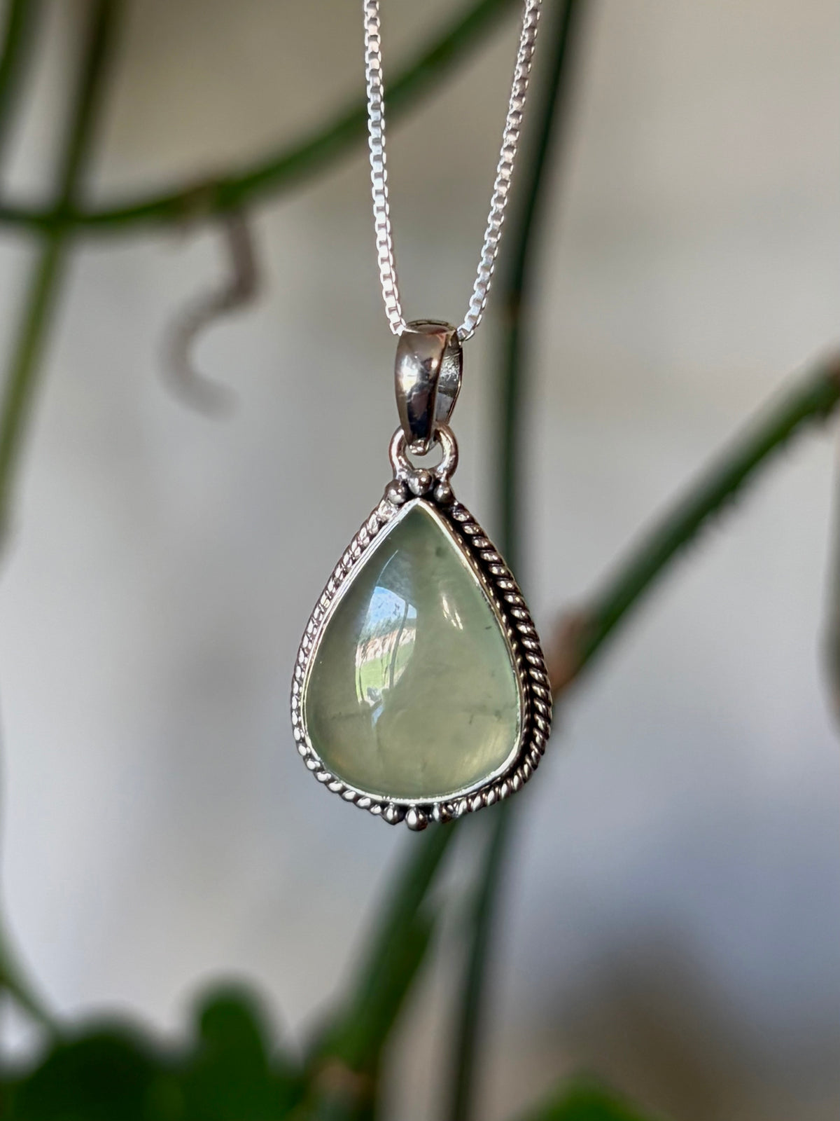 Prehnite Necklace