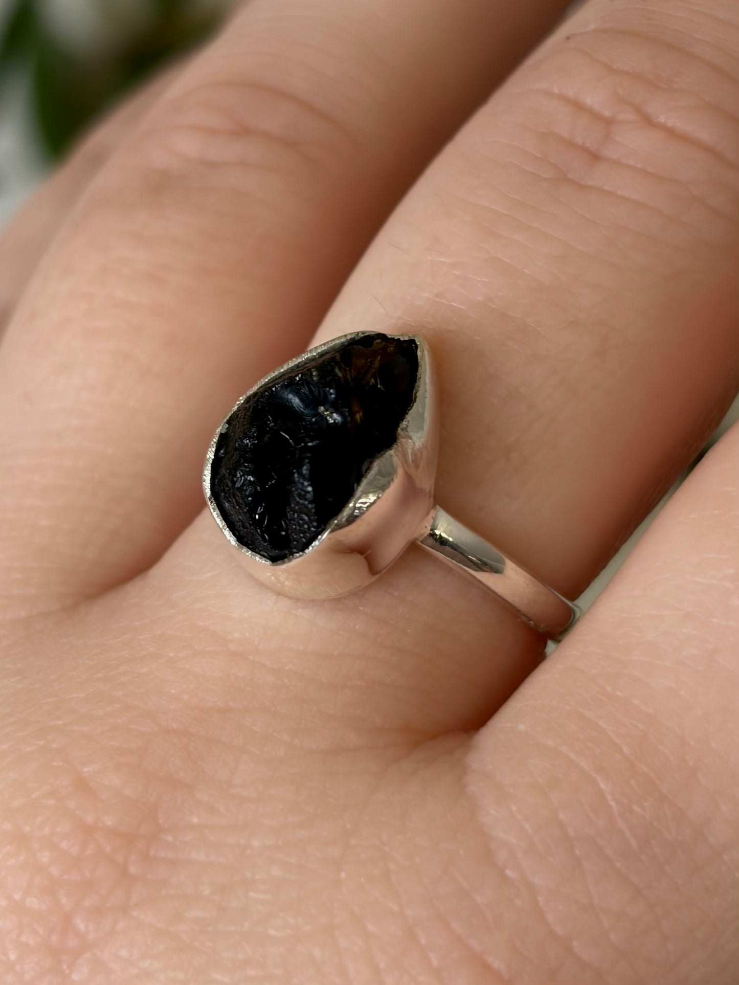 Tektite Ring - Size 8