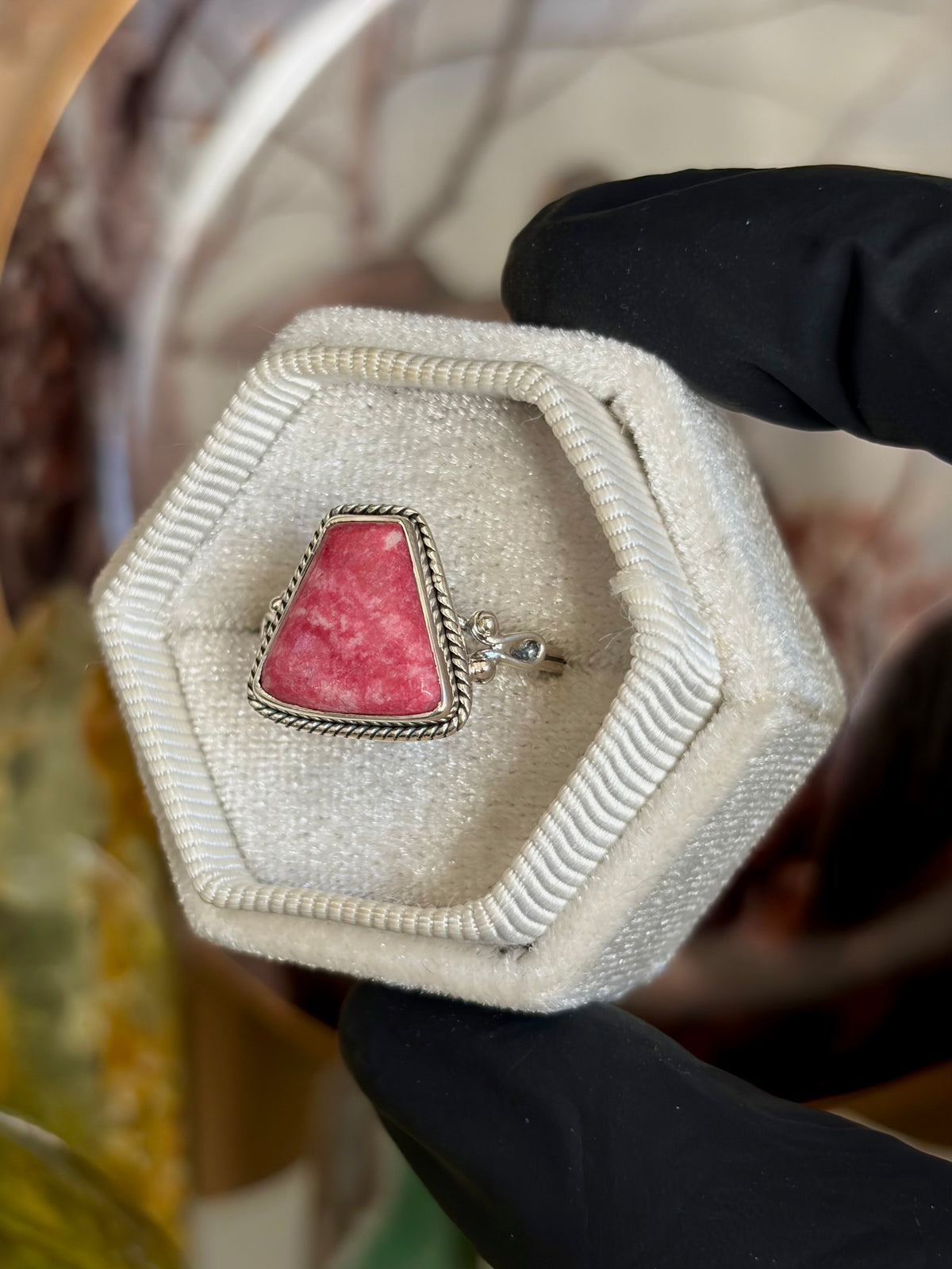 Thulite Ring - Size 10