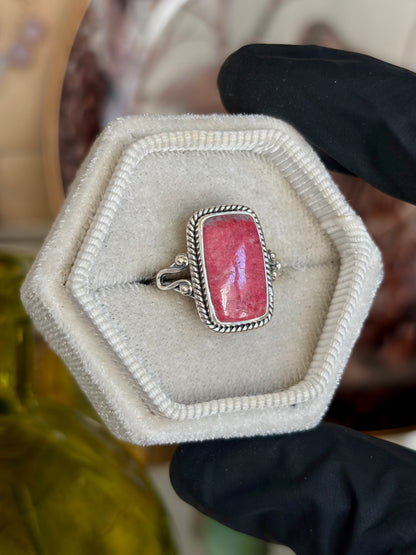 Thulite Ring - Size 6