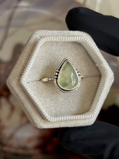 Prehnite Ring - Size 9