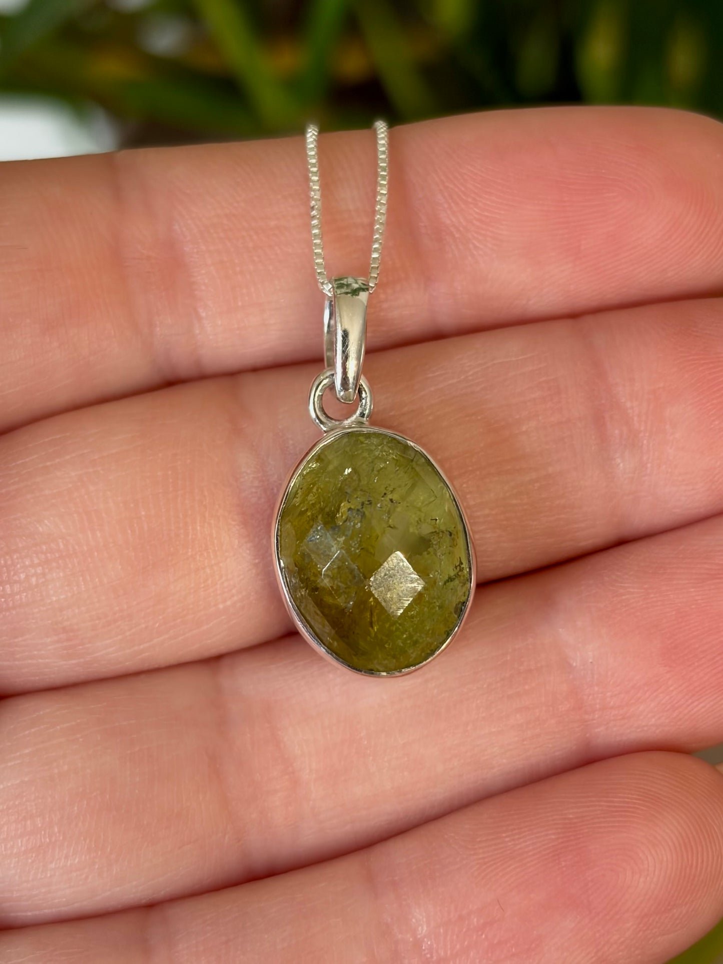 Green Garnet Necklace