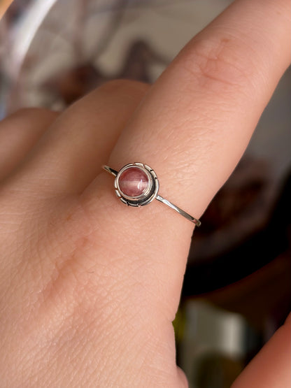Rhodochrosite Ring - Size 9