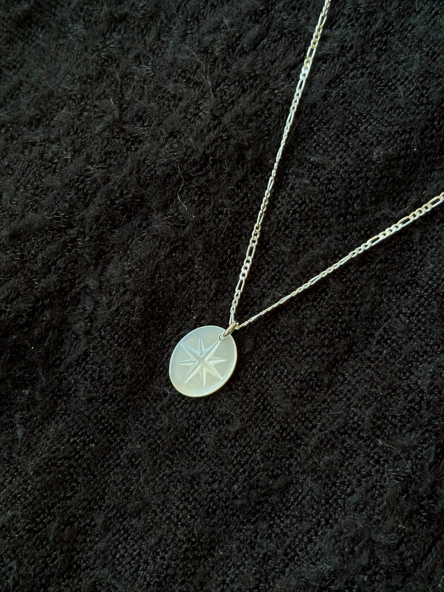 Mother of Pearl Star Necklace