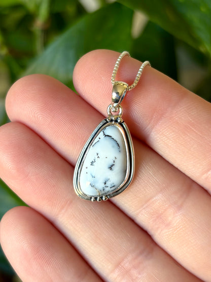 Dendritic Agate Necklace