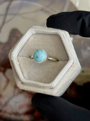Larimar Ring - Size 6
