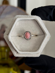 Pink Opal Ring - Size 6