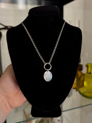 Mother of Pearl Star O-Ring Necklace