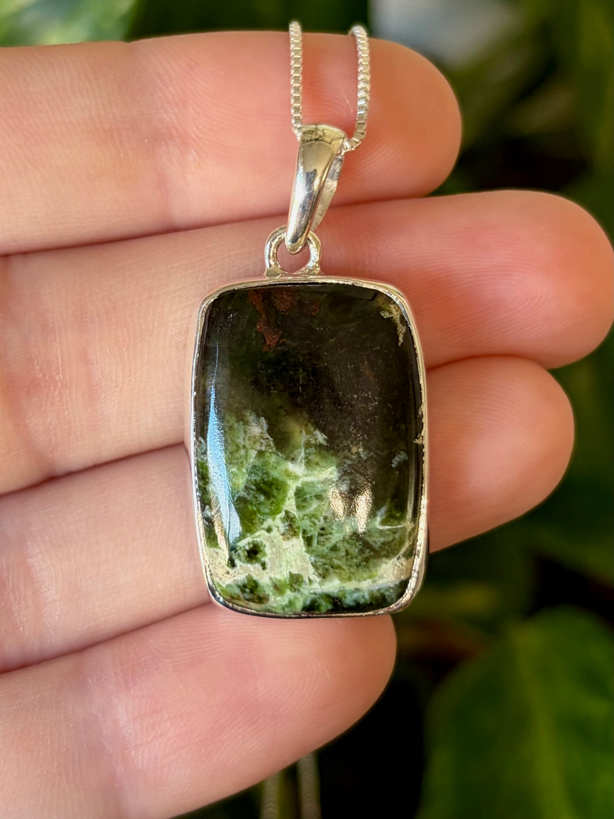 Chrome Chalcedony Necklace