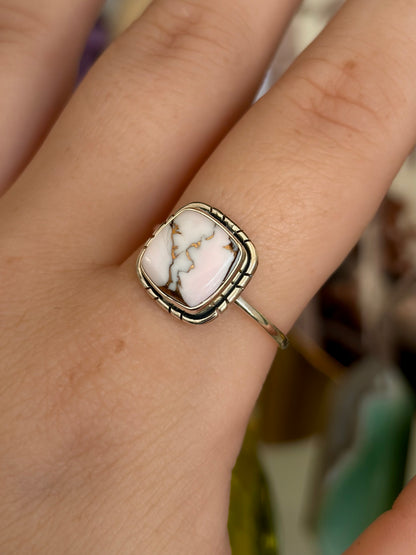 Pink Copper Ring - Size 10