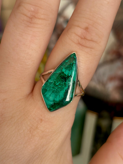 Malachite Ring - Size 9