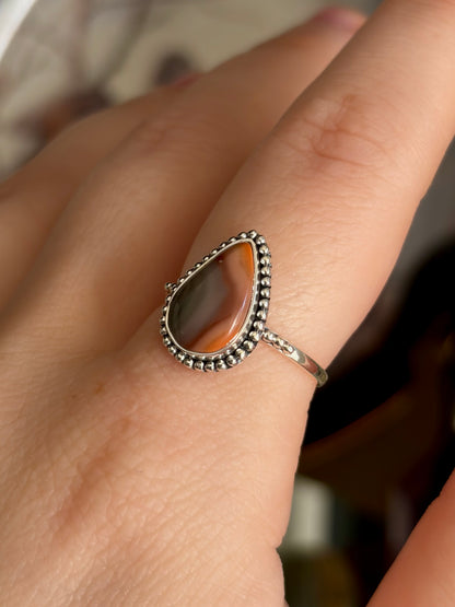 Imperial Jasper Ring - Size 8