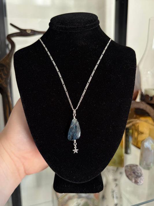 Kyanite Star Necklace